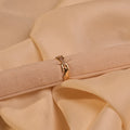 Crystal Pavé X-Link Chain Gold Ring - Buy Gold Ring for Women Online India - Drattans