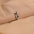 Double Bar Silver Open Sculptural Ring - Buy Silver Ring Online India - Drattans