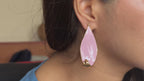 Pink Petal Earrings